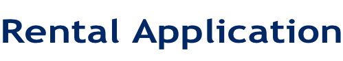 Rental Application